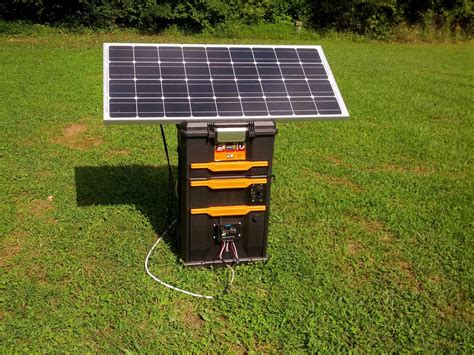 how do you make a solar electric power box|diy solar generator kit.